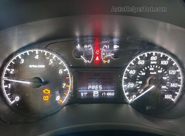 3N1AB7AP4HY267570 2017 NISSAN SENTRA Gray Instrument cluster view