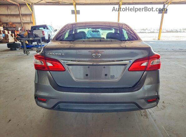 3N1AB7AP4HY267570 2017 NISSAN SENTRA Gray Rear view