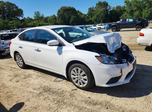 3N1AB7AP4HY280237 2017 NISSAN SENTRA White Przód prawy
