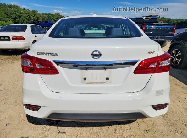 3N1AB7AP4HY280237 2017 NISSAN SENTRA White Widok z tyłu
