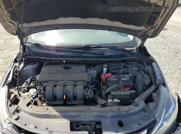 3N1AB7AP4HY280402 2017 NISSAN SENTRA Gray Widok wnętrza z tyłu