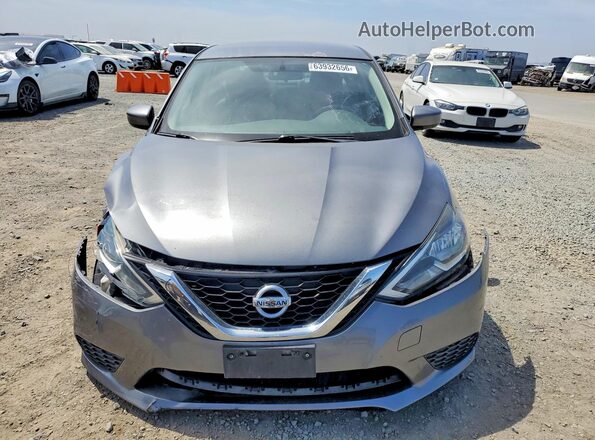 3N1AB7AP4HY280402 2017 NISSAN SENTRA Gray Widok z przodu