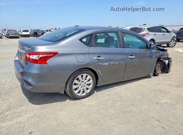 3N1AB7AP4HY280402 2017 NISSAN SENTRA Gray Tył prawy