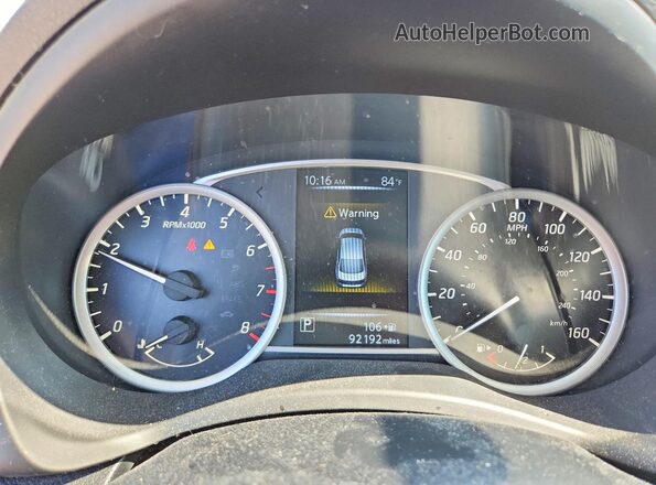 3N1AB7AP4HY289388 2017 NISSAN SENTRA Burgundy ხელსაწყოთა პანელის ხედი
