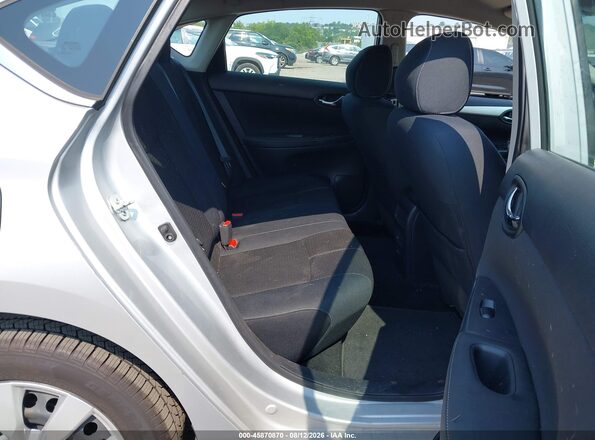 3N1AB7AP4HY314354 2017 NISSAN SENTRA Silver VIN კოდის სტიკერის ხედი