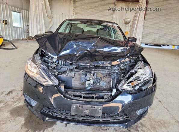 3N1AB7AP4HY348651 2017 NISSAN SENTRA Черный Вид спереди