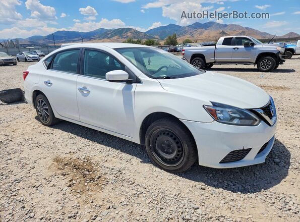 3N1AB7AP4HY353882 2017 NISSAN SENTRA White Front right