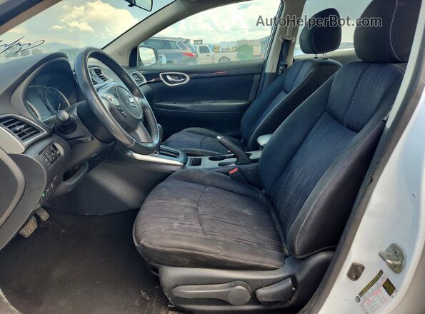 3N1AB7AP4HY353882 2017 NISSAN SENTRA White Front interior view