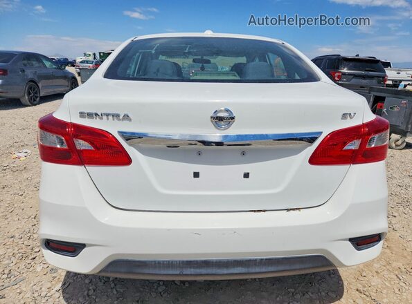 3N1AB7AP4HY353882 2017 NISSAN SENTRA White Rear view