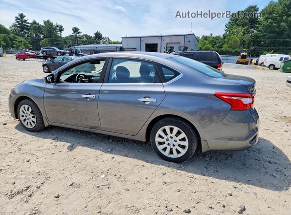 3N1AB7AP4HY368558 2017 NISSAN SENTRA Серый Задняя левая четверть