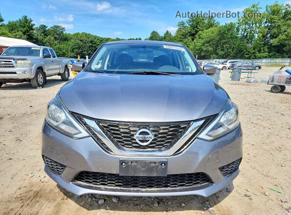 3N1AB7AP4HY368558 2017 NISSAN SENTRA Серый Вид спереди
