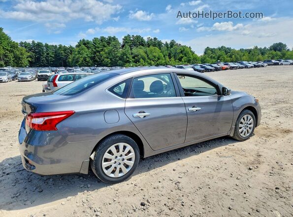 3N1AB7AP4HY368558 2017 NISSAN SENTRA Серый Задняя правая четверть