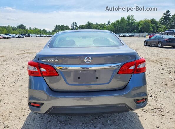 3N1AB7AP4HY368558 2017 NISSAN SENTRA Серый Вид сзади