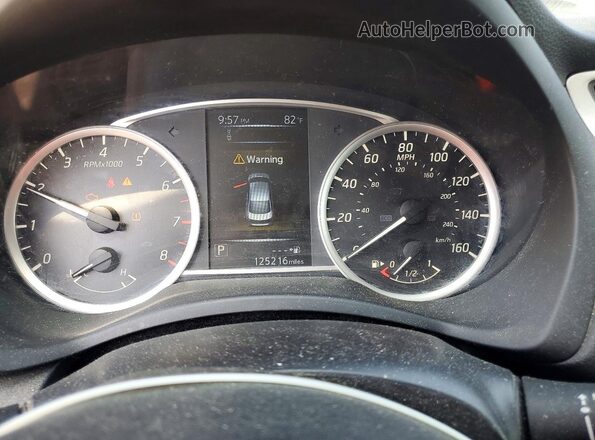 3N1AB7AP4JL620120 2018 NISSAN SENTRA Синий Вид щитка приборов