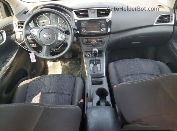 3N1AB7AP4JL620120 2018 NISSAN SENTRA Синий Вид панели приборов