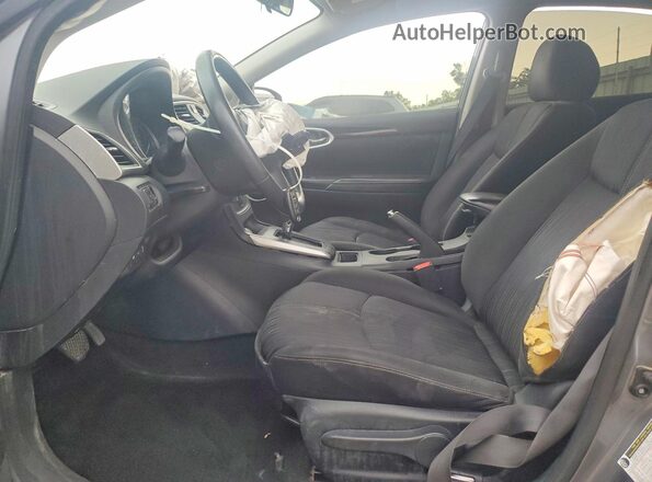 3N1AB7AP4JL624264 2018 NISSAN SENTRA Gray Vista interior delantera
