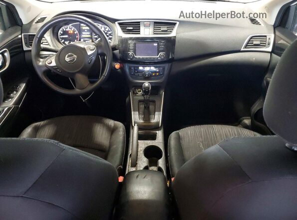 3N1AB7AP4JL658981 2018 NISSAN SENTRA White Widok deski rozdzielczej