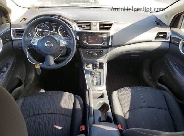 3N1AB7AP4JL660570 2018 NISSAN SENTRA Black Առջևի վահանակի տեսք