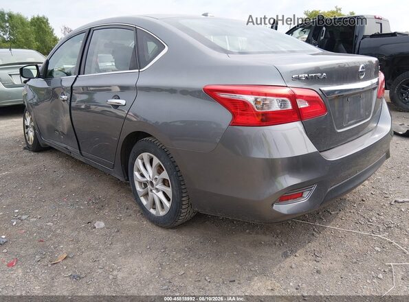3N1AB7AP4JY208024 2018 NISSAN SENTRA Gray Задня ліва чверть