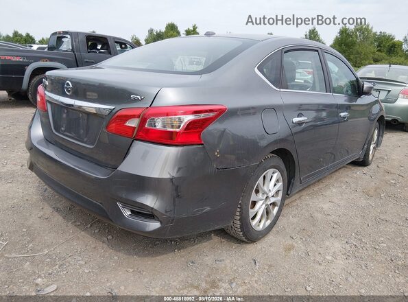 3N1AB7AP4JY208024 2018 NISSAN SENTRA Gray Задня права чверть