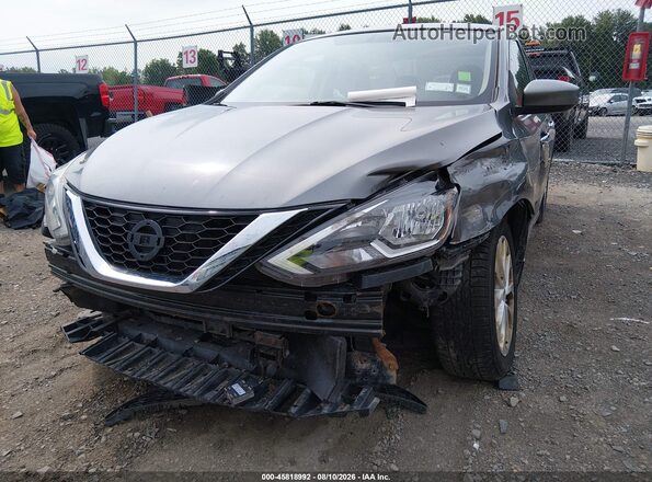 3N1AB7AP4JY208024 2018 NISSAN SENTRA Gray Вид спереду
