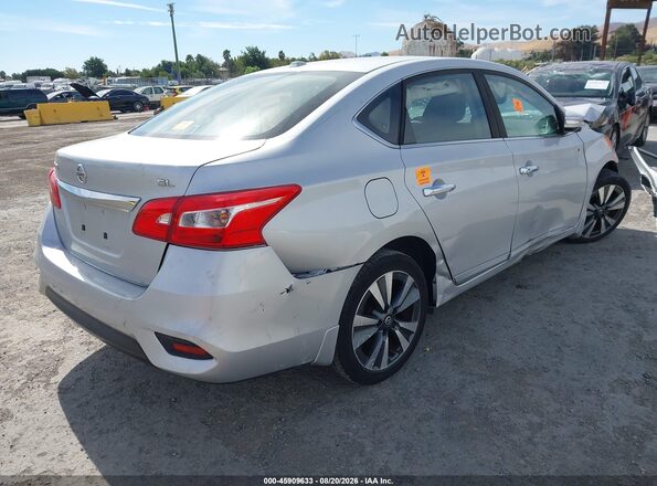 3N1AB7AP4JY216463 2018 NISSAN SENTRA Gray Trasero derecho