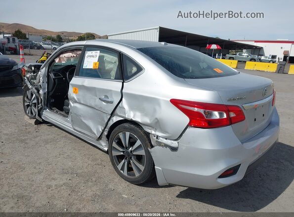 3N1AB7AP4JY216463 2018 NISSAN SENTRA Gray Trasero izquierdo