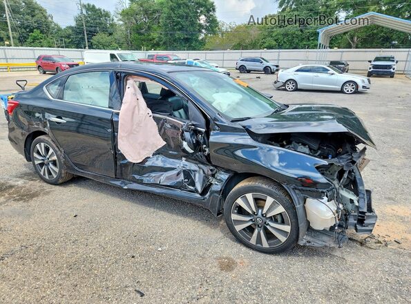 3N1AB7AP4JY218388 2018 NISSAN SENTRA Black Передня права чверть