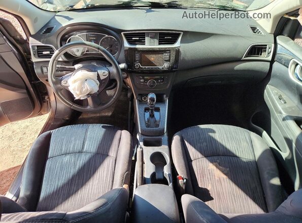 3N1AB7AP4JY221288 2018 NISSAN SENTRA Gray Vista del salpicadero