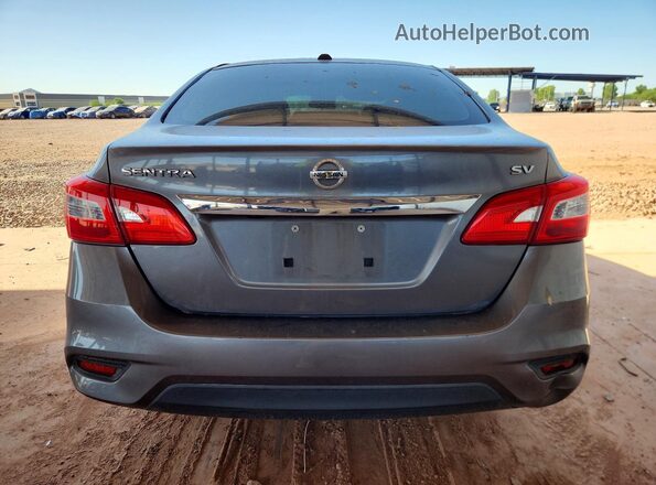 3N1AB7AP4JY221288 2018 NISSAN SENTRA Gray Vista trasera