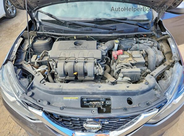 3N1AB7AP4JY236017 2018 NISSAN SENTRA Gray Սալոնի հետևի տեսք