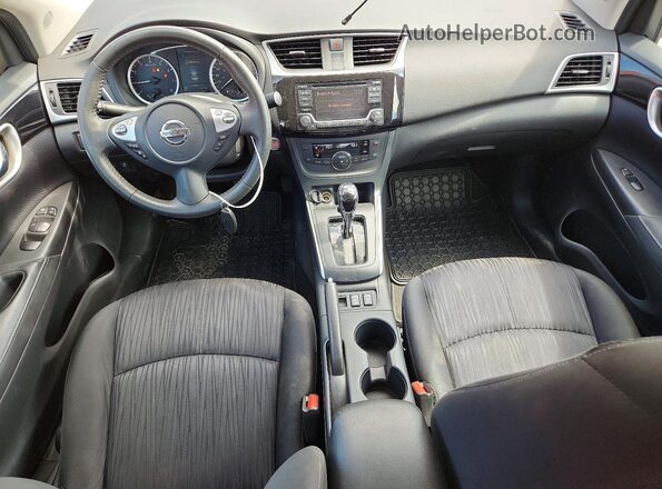 3N1AB7AP4JY236017 2018 NISSAN SENTRA Gray Առջևի վահանակի տեսք