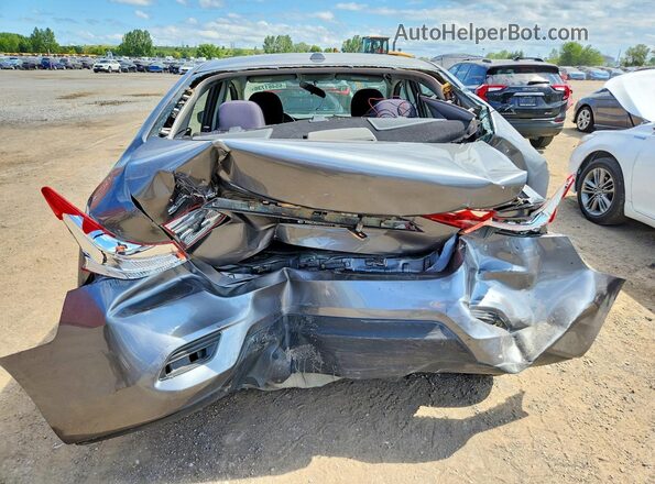 3N1AB7AP4JY236017 2018 NISSAN SENTRA Gray Հետևի տեսք