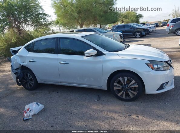 3N1AB7AP4JY251813 2018 NISSAN SENTRA Белый Вид задней части салона