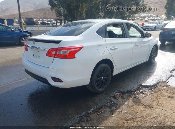 3N1AB7AP4JY254582 2018 NISSAN SENTRA White Задня права чверть