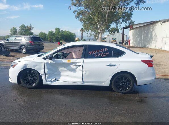 3N1AB7AP4JY254582 2018 NISSAN SENTRA White Вид задньої частини салону