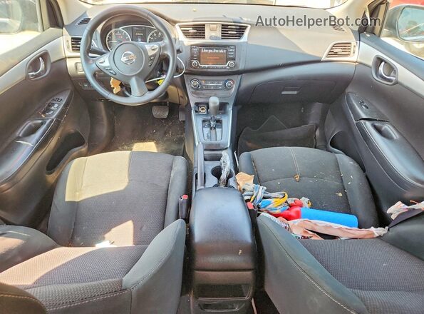 3N1AB7AP4JY254761 2018 NISSAN SENTRA Black წინა პანელის ხედი