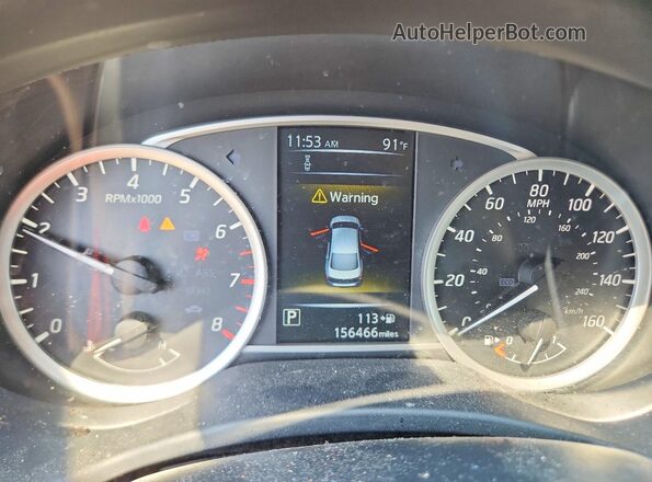 3N1AB7AP4JY254761 2018 NISSAN SENTRA Black ხელსაწყოთა პანელის ხედი