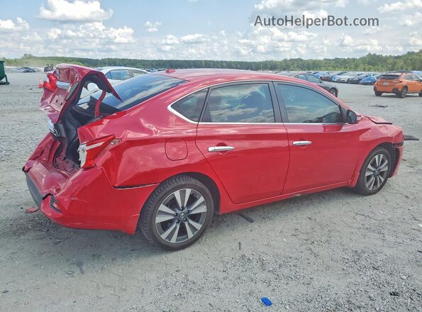 3N1AB7AP4JY264206 2018 NISSAN SENTRA Red Rear right