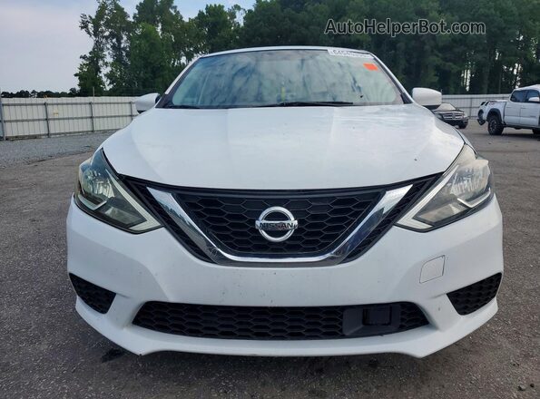 3N1AB7AP4JY282740 2018 NISSAN SENTRA White წინა ხედი