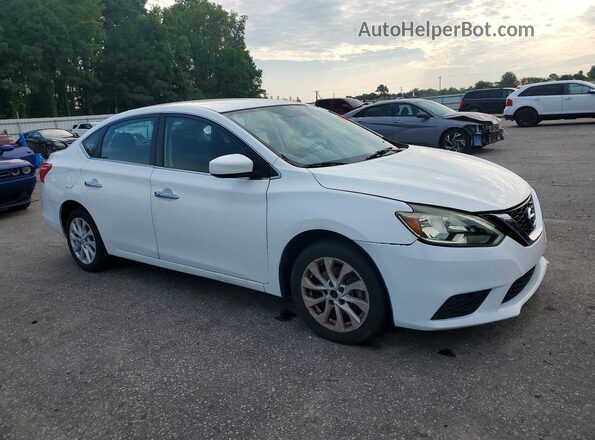 3N1AB7AP4JY282740 2018 NISSAN SENTRA White წინა მარჯვენა