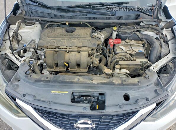 3N1AB7AP4JY282740 2018 NISSAN SENTRA White უკანა სალონის ხედი