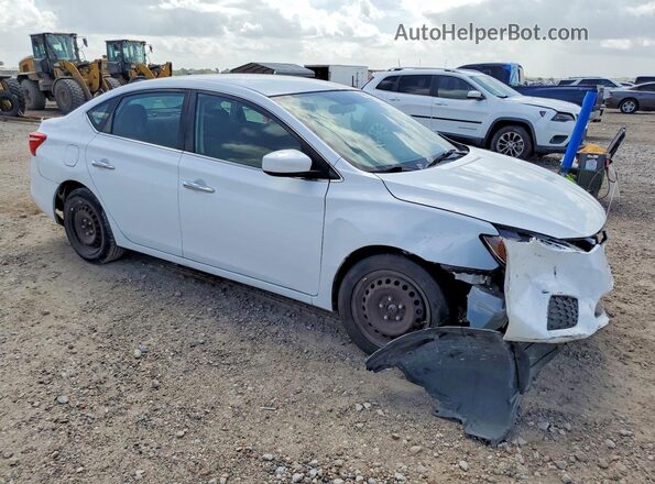 3N1AB7AP4JY297626 2018 NISSAN SENTRA White Передня права чверть