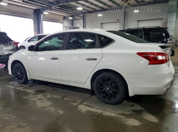3N1AB7AP4JY312707 2018 NISSAN SENTRA White Tył lewy