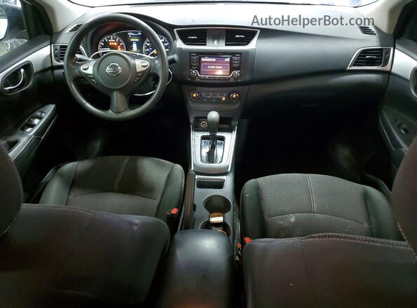 3N1AB7AP4JY312707 2018 NISSAN SENTRA White Widok deski rozdzielczej
