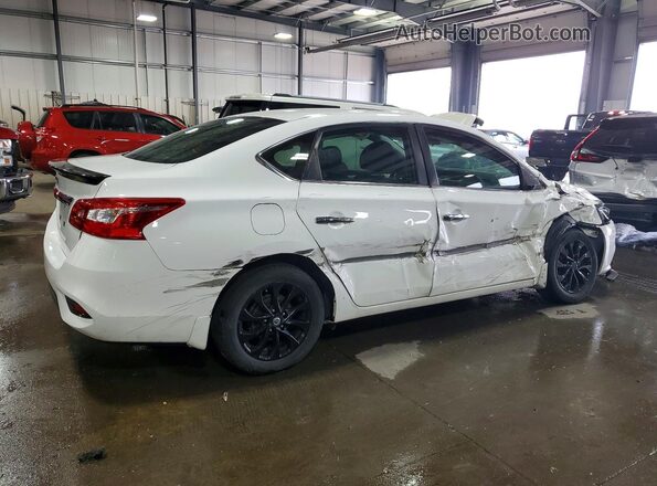 3N1AB7AP4JY312707 2018 NISSAN SENTRA White Tył prawy