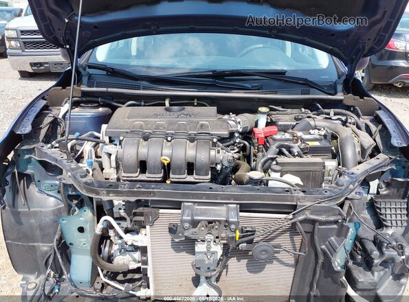 3N1AB7AP4JY315834 2018 NISSAN SENTRA Blue Вид ззаду