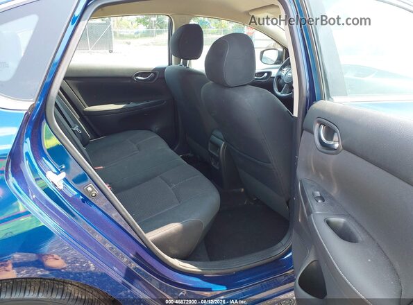 3N1AB7AP4JY315834 2018 NISSAN SENTRA Blue Вид наклейки з VIN-кодом