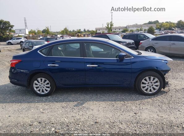 3N1AB7AP4JY315834 2018 NISSAN SENTRA Blue Панорамний вид салону 360°