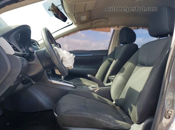 3N1AB7AP4JY344203 2018 NISSAN SENTRA Gray Սալոնի դիմացի տեսք